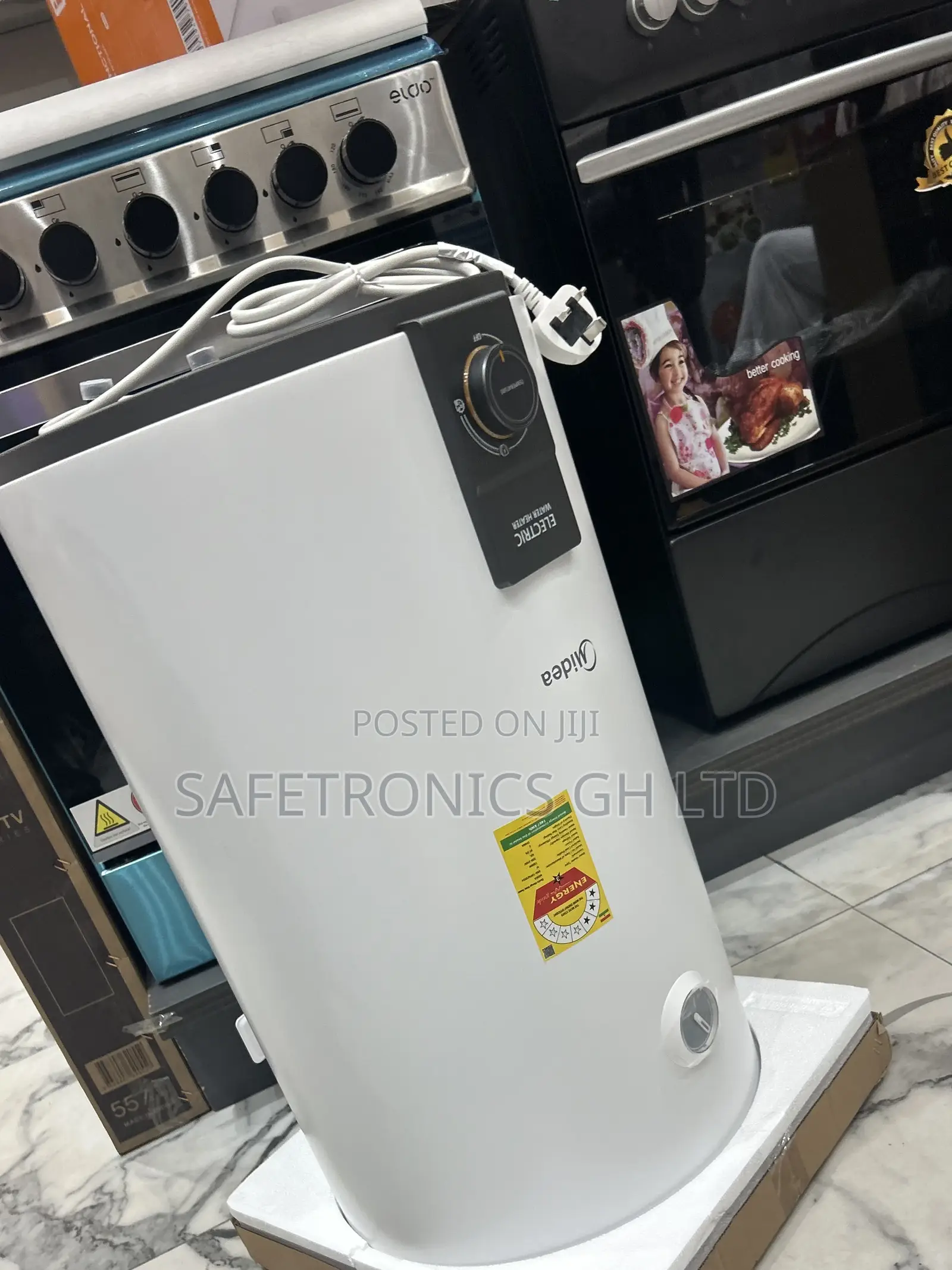Just Approved Electric Midea 30 Liters White Water Heater