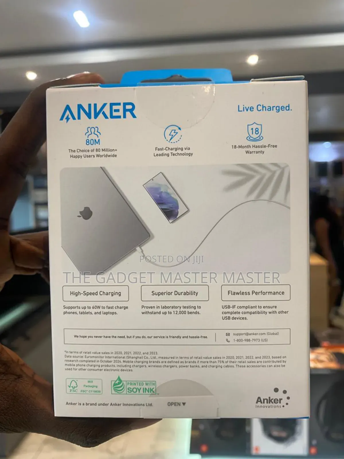 Anker 60w Usb C Fast Charger