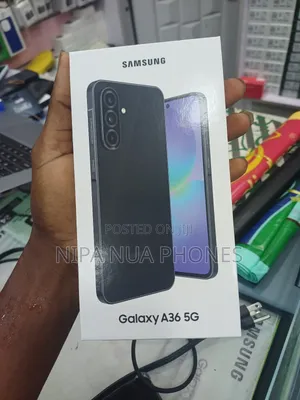 New Samsung Galaxy A36 128 GB Black