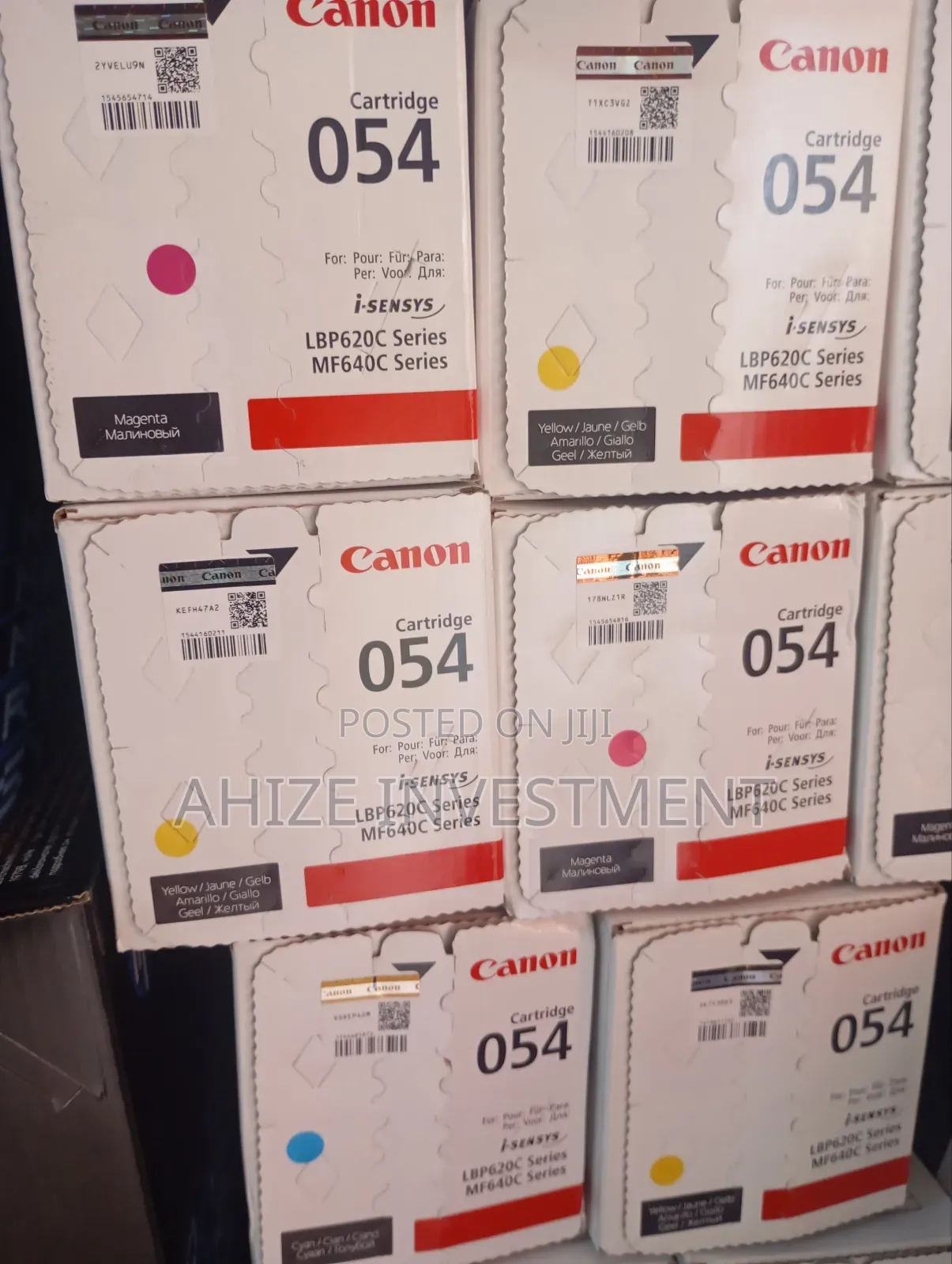 Canon 054 Toner Colours