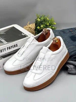 Ferragamo High Quality Leather Men’S Sneakers