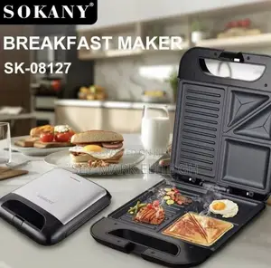 Sokany Multifunction Breakfast Maker /Grill Maker