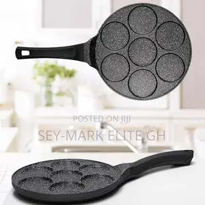 7 Holes Non Stick Pancake Frying Pan