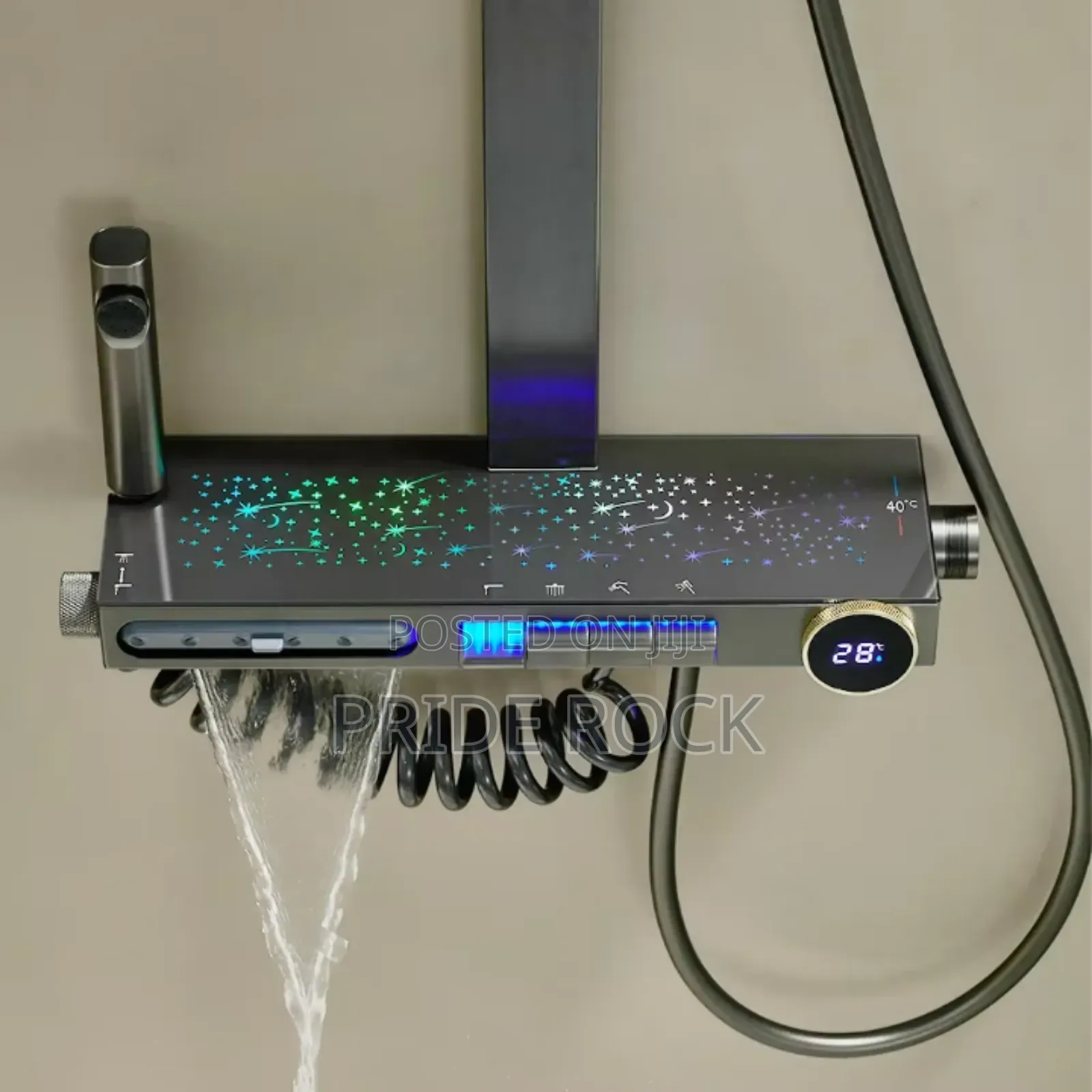 Digital Shower Piano Shower