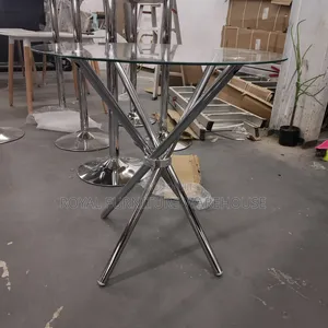 Transparent Glass Cocktail Table