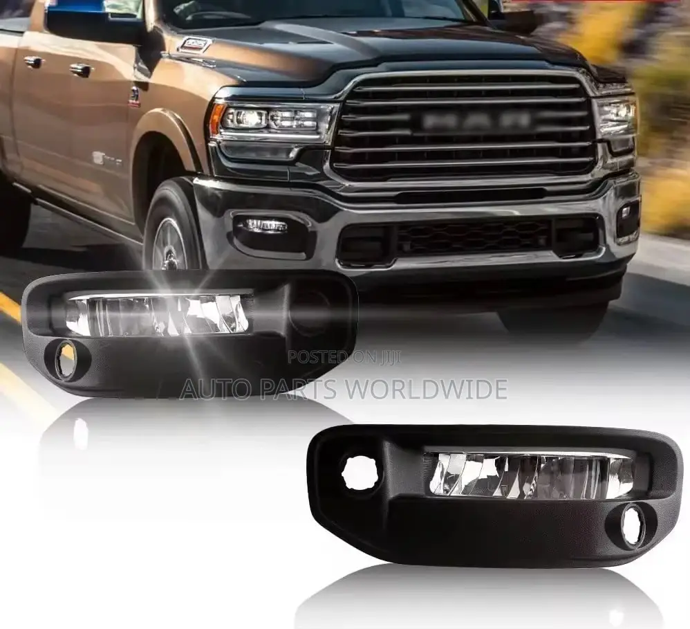 Dodge Ram 1500 Foglights and Covers 2019-2023