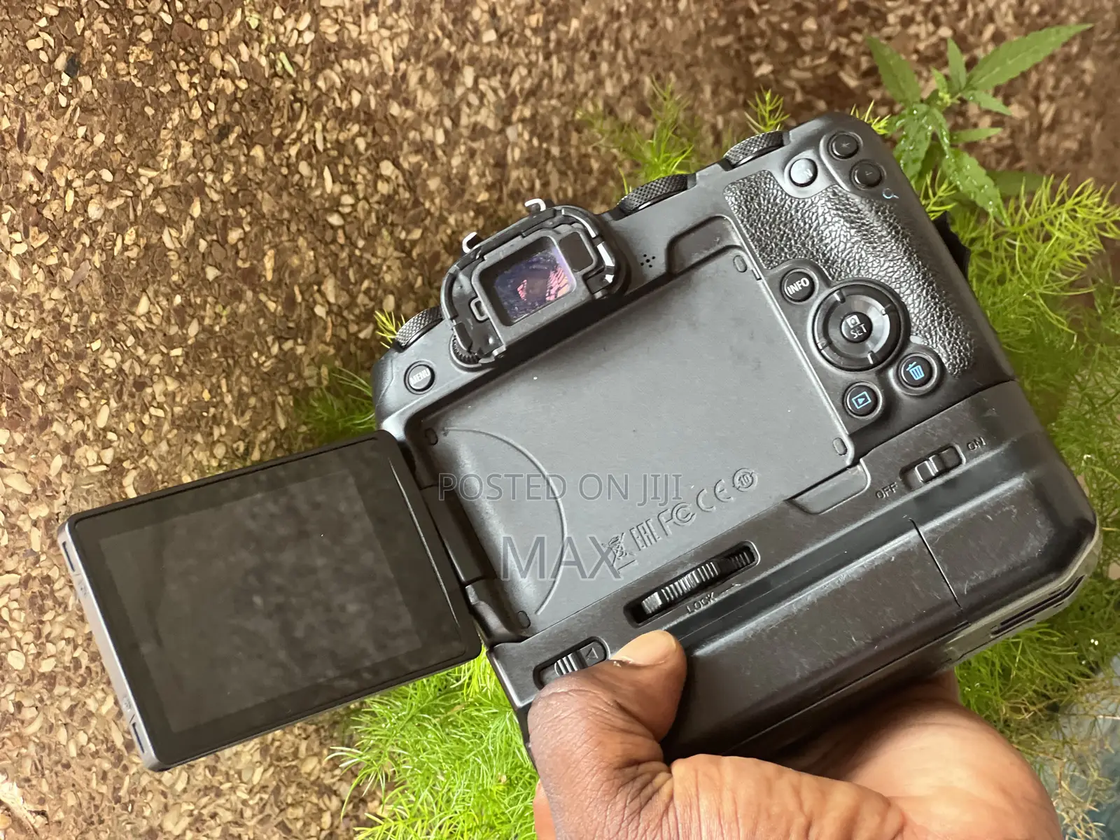 Canon Eos Rp(Body)With 3 Batteries,Battery Grip,And 2-Way Dual Charger