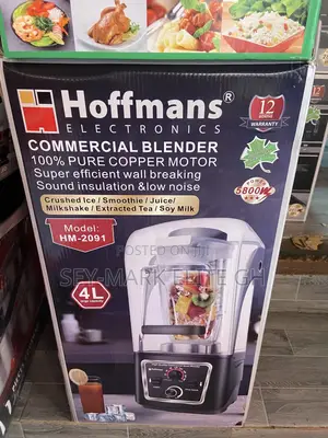 4l Hoffman Commercial Soundproof Blender