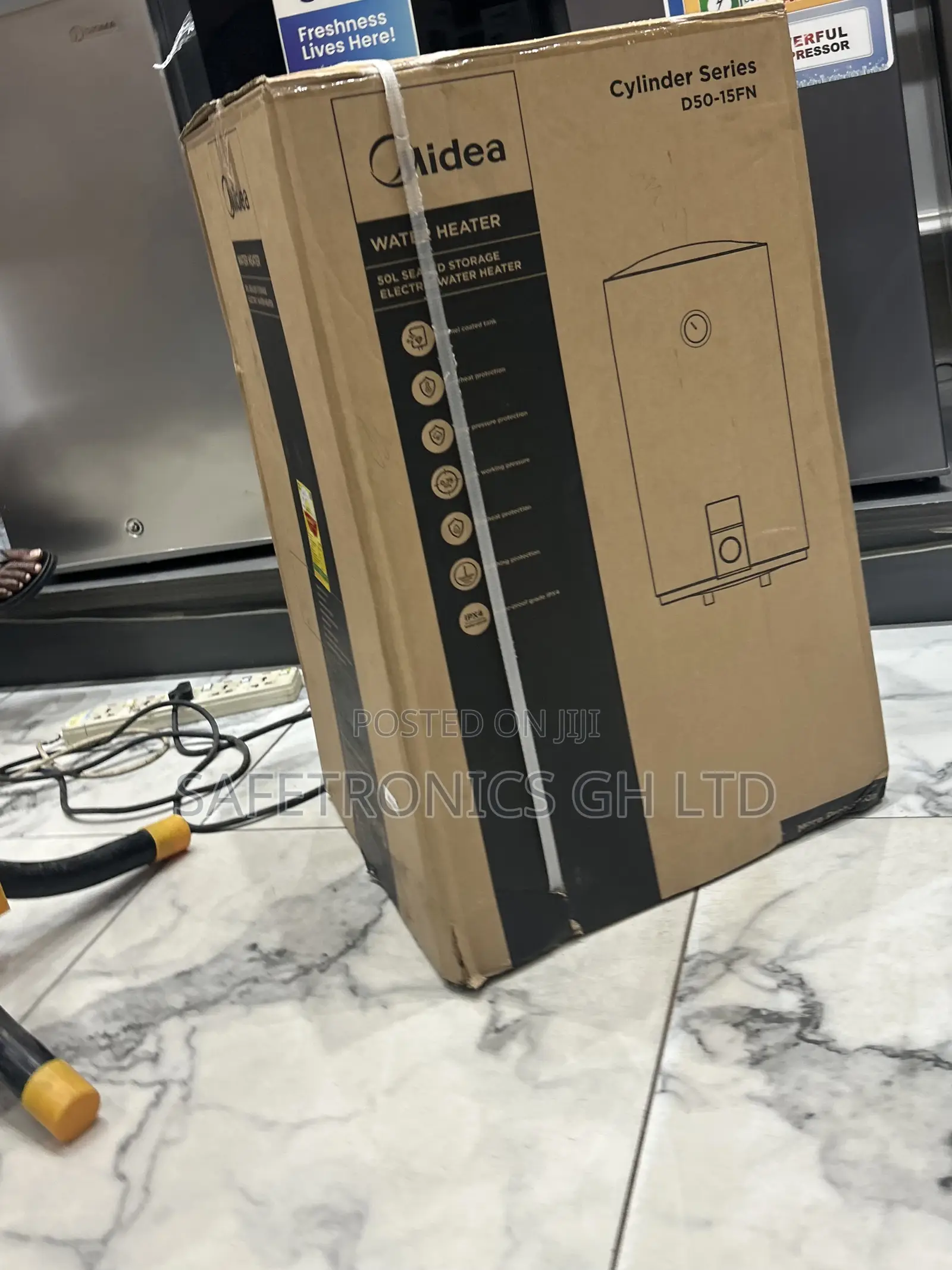 Super Reliable Midea 50 Liters Water Heater