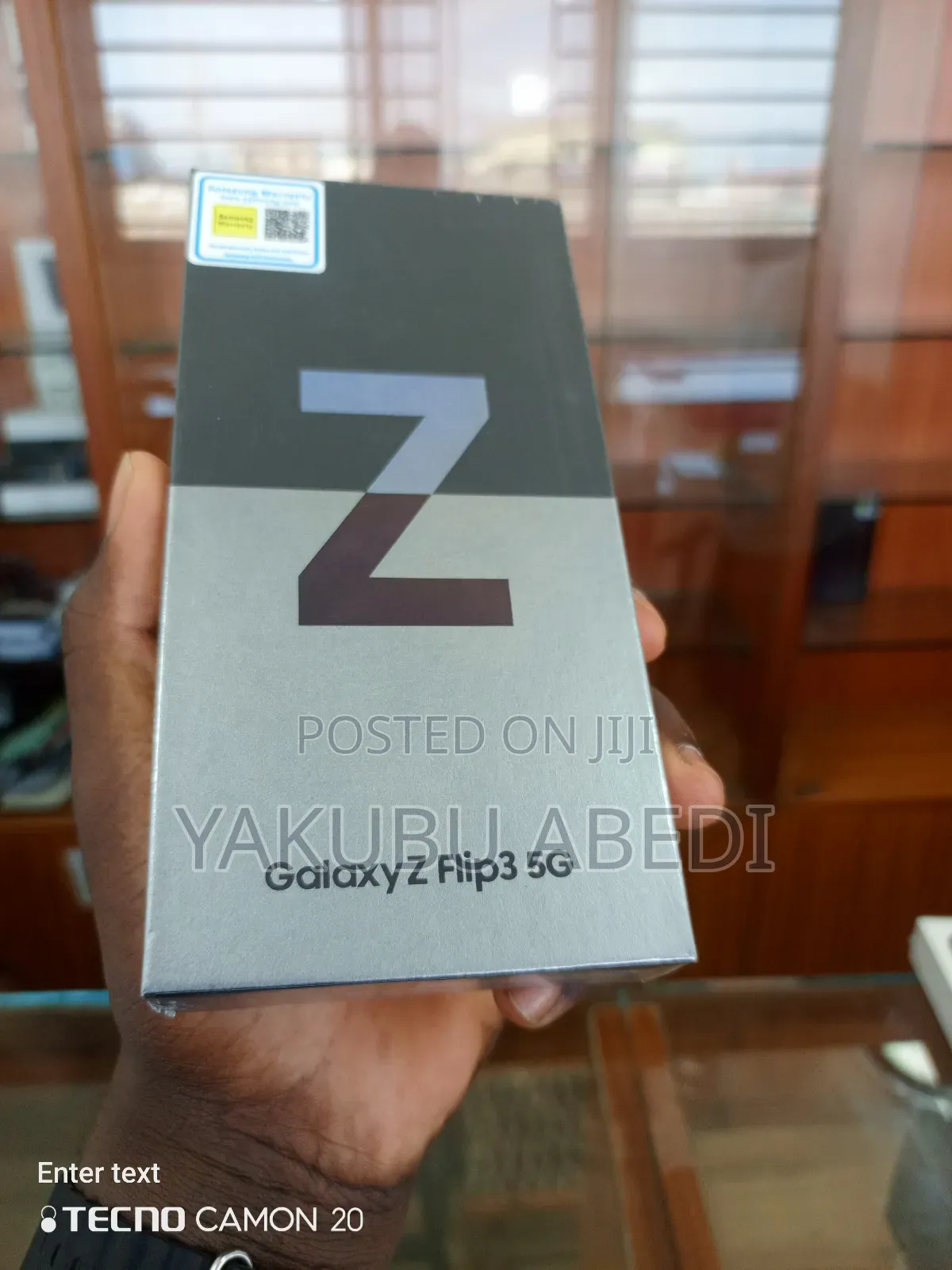 New Samsung Galaxy Z Flip 3 256 GB Black