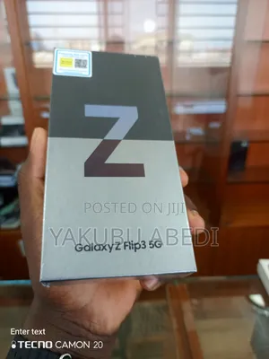 New Samsung Galaxy Z Flip 3 256 GB Black