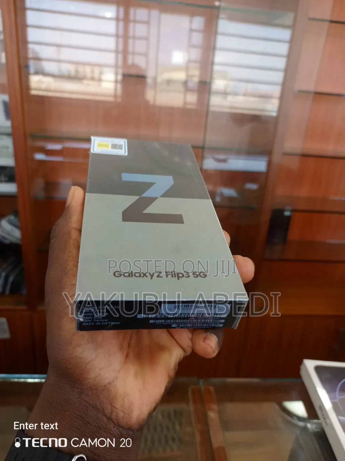 New Samsung Galaxy Z Flip 3 256 GB Black
