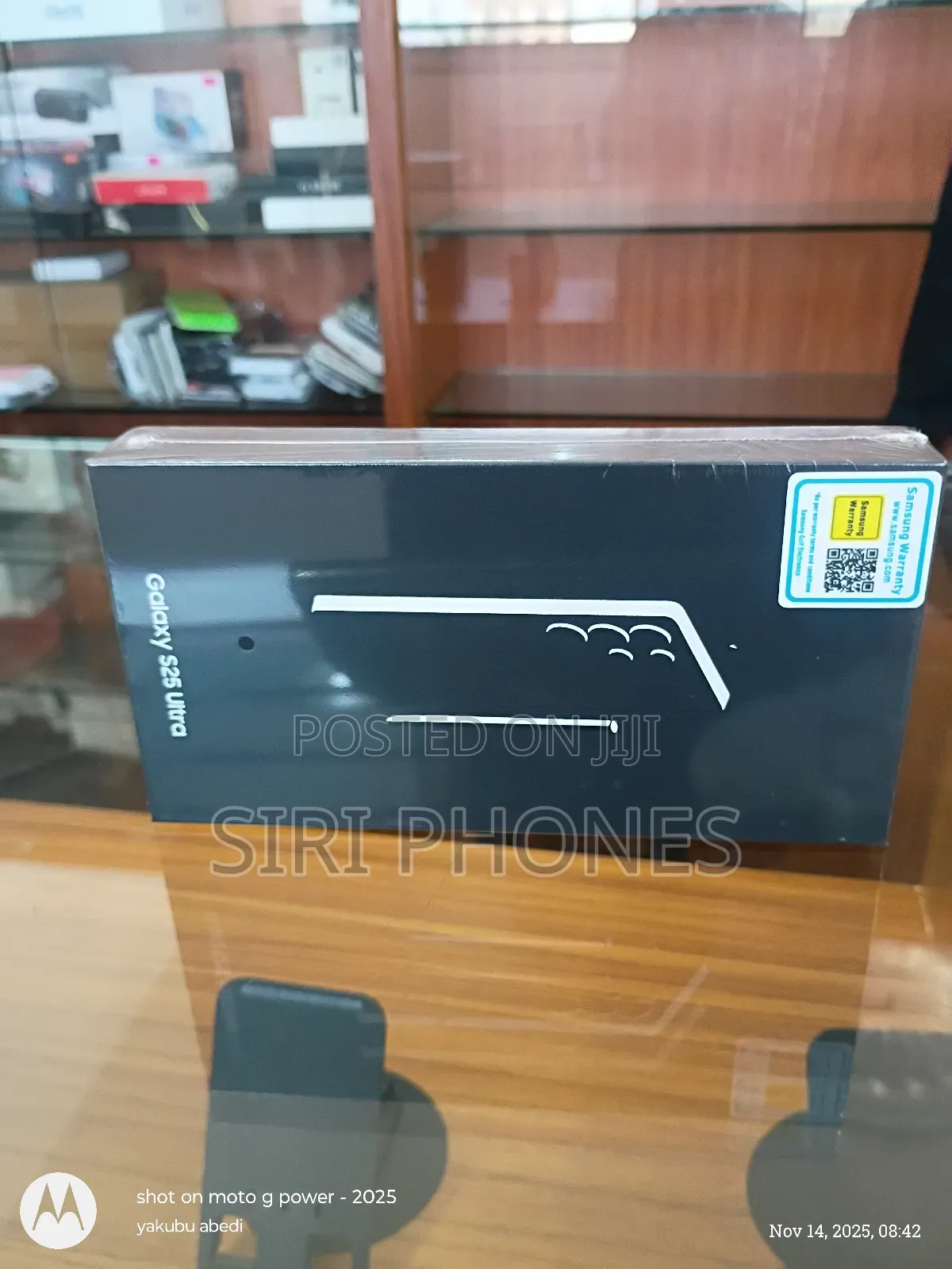 New Samsung Galaxy S25 Ultra 256 GB Black