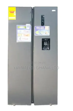 Energy Saving 3 Stars Nasco 542l Side By Side Fridge With Dispenser