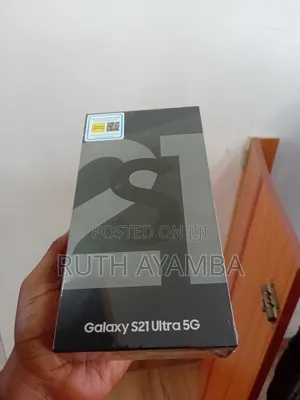 New Samsung Galaxy S21 Ultra 5G 128 GB Black