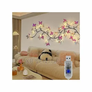 1pc Butterfly Branch Led Wall Light