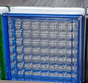 Glass Blocks Crystal Blue