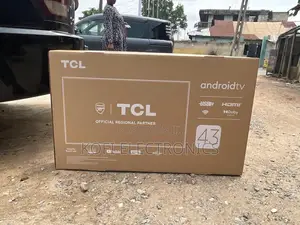 TCL 43-Inch Ultra Clear Android Tv Netflix, Youtube, Prime Ready!