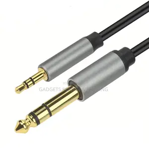 3.5mm to 6.5mm Male to Male Audio Adapter Cable - 5m