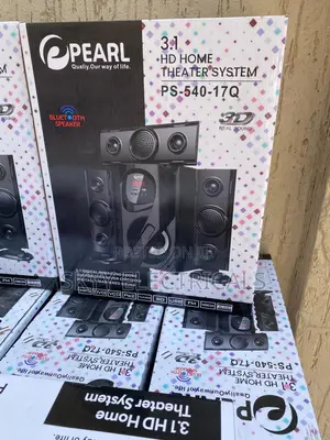 Ps-540-17q Pearl 3d Real Sound Home Theater System