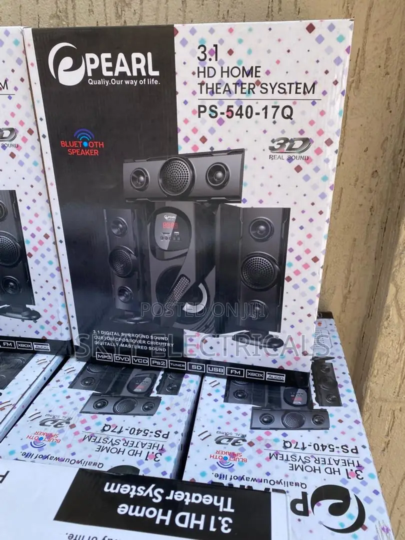 Ps-540-17q Pearl 3d Real Sound Home Theater System