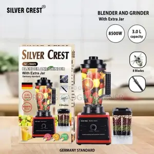 Silver Crest Blender and Grinder With Extra Jar
