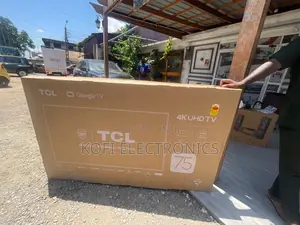 Go Big on View TCL 75p755 Ultra‐Slim 75‐Inch Google Tv