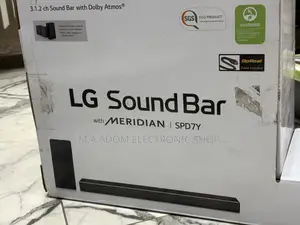 Lg Spd7y 3.1.2 Channel 380w Sound Bar With Dolby Atmos