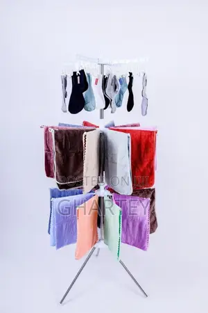 Multi-Tier Tripod Clothes Drying Rack –Spacesaving Indoor Laundrystand