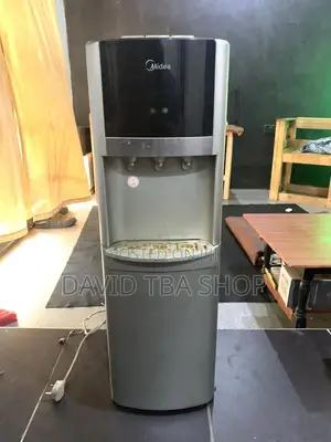 Midea Water Dispenser (Three (3) Taps) + Mini Fridge Under