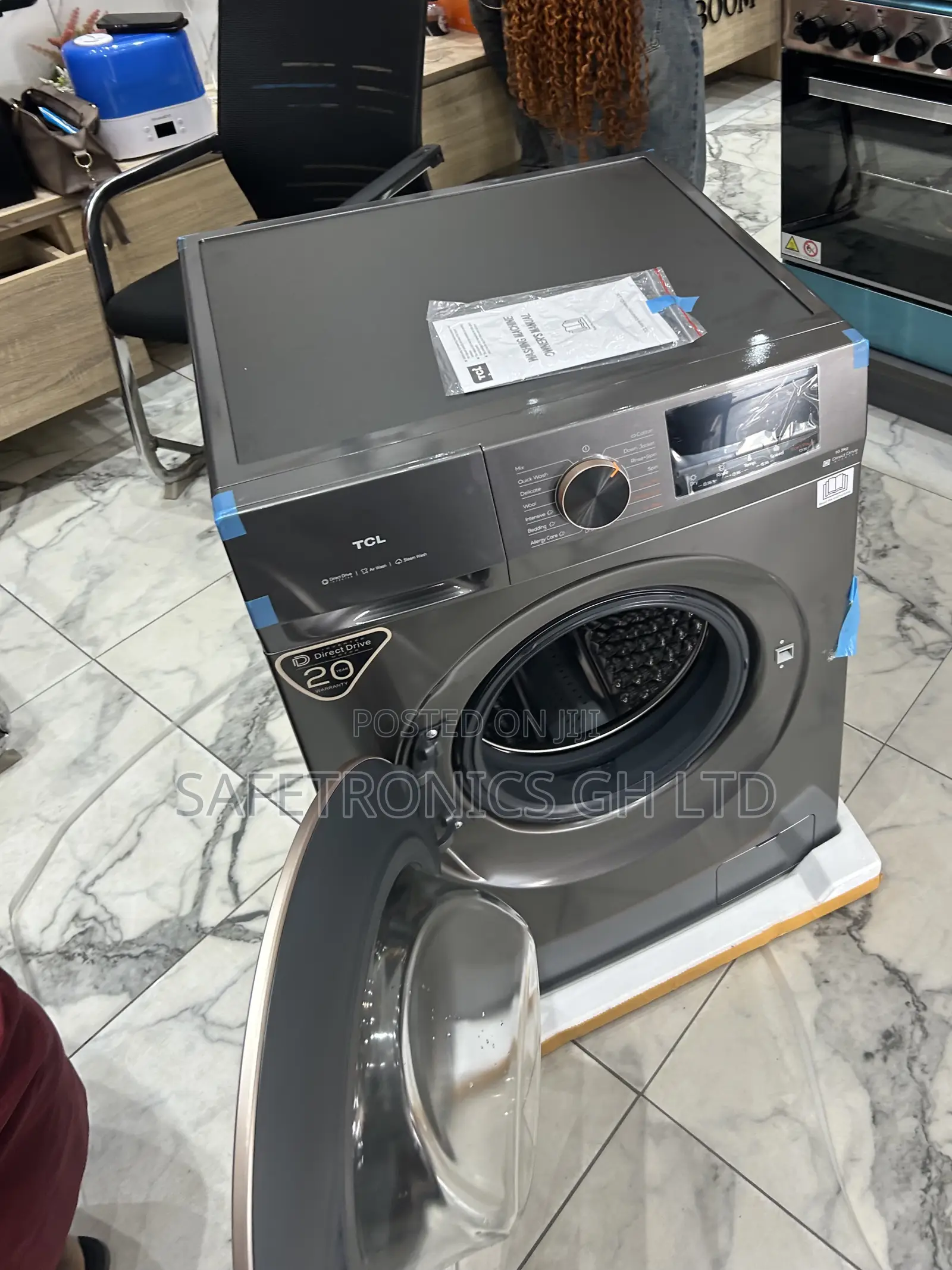 Super Authentic TCL Fully Automatic 8kg Frontload Washer