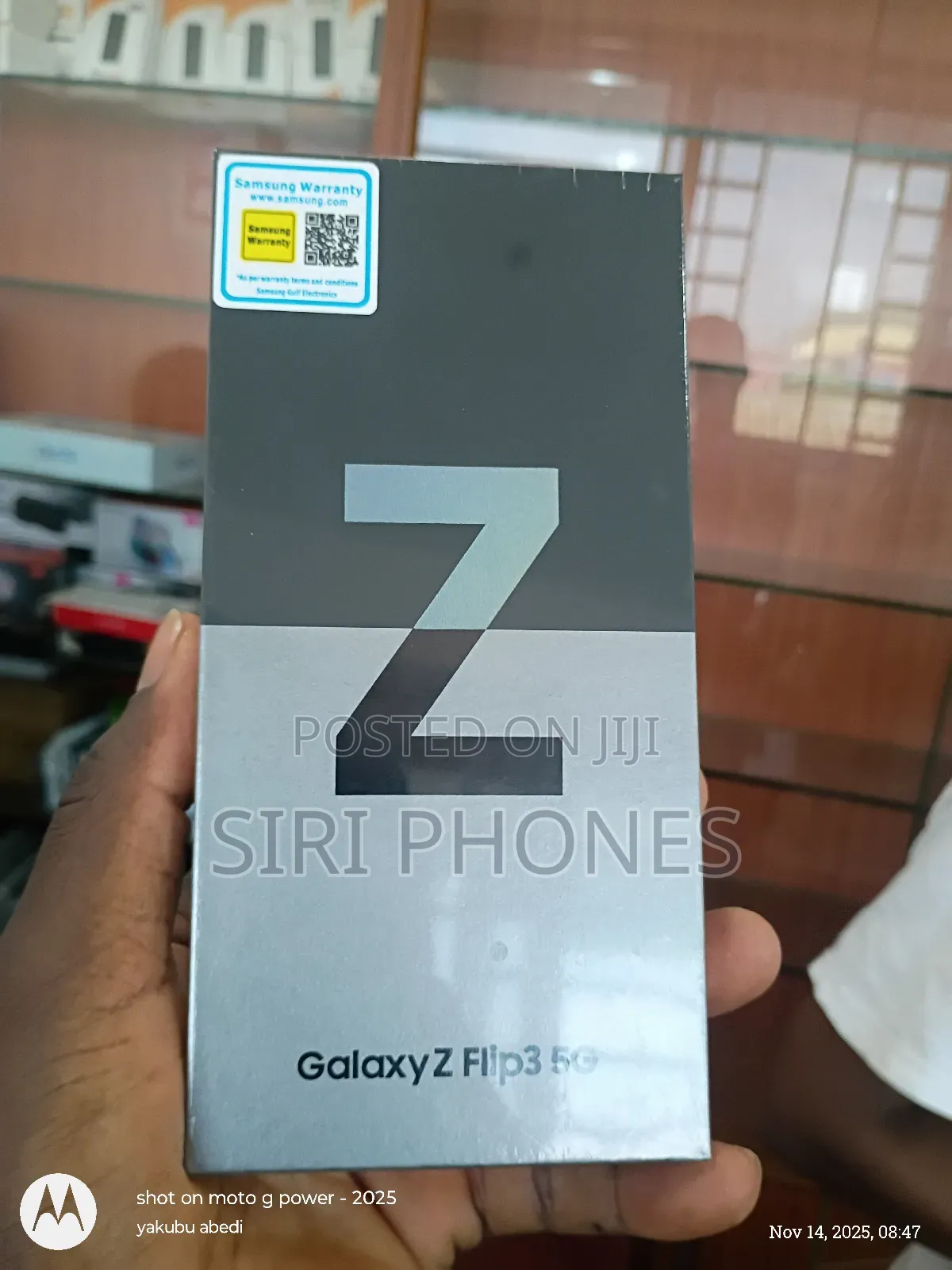 New Samsung Galaxy Z Flip3 5G 256 GB Black
