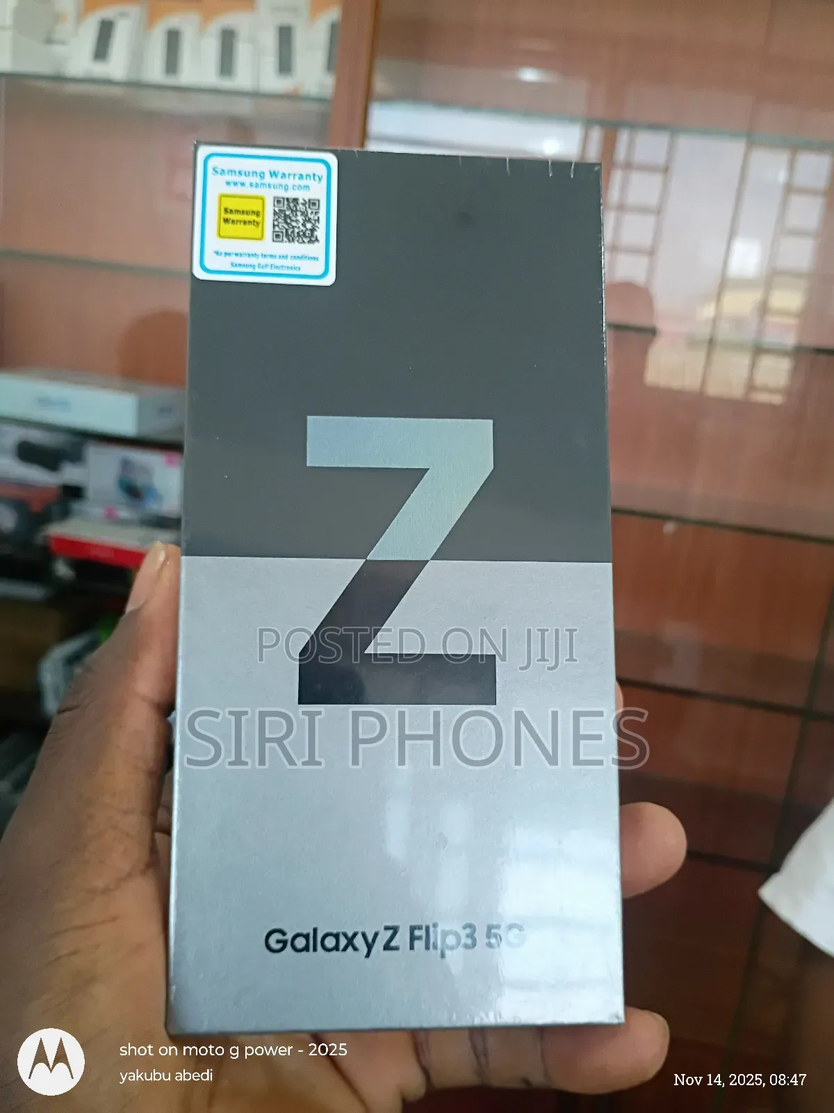 New Samsung Galaxy Z Flip3 5G 256 GB Black