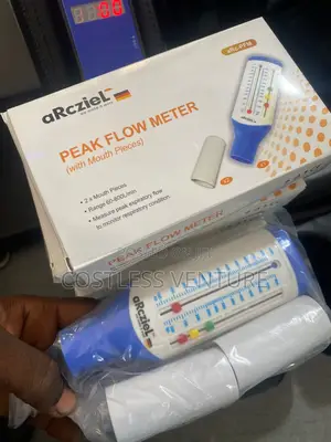 Arcziel Peak Flow Meter (With Mouth Pieces)
