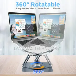 Adjustable Laptop Stand, Computer Stand With 360 Rotating
