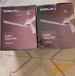 Original Bajaj Euro Ceiling Fan With Double Ball Bearing