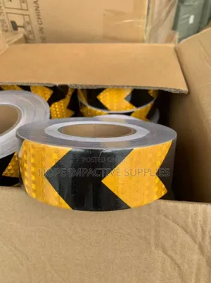 Strip Safety Reflective Tapes[Red & Black N Yellow & Black]