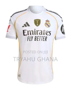 Quality 2025/26 Real Madrid Home Jersey For Sale At Tryahu Now