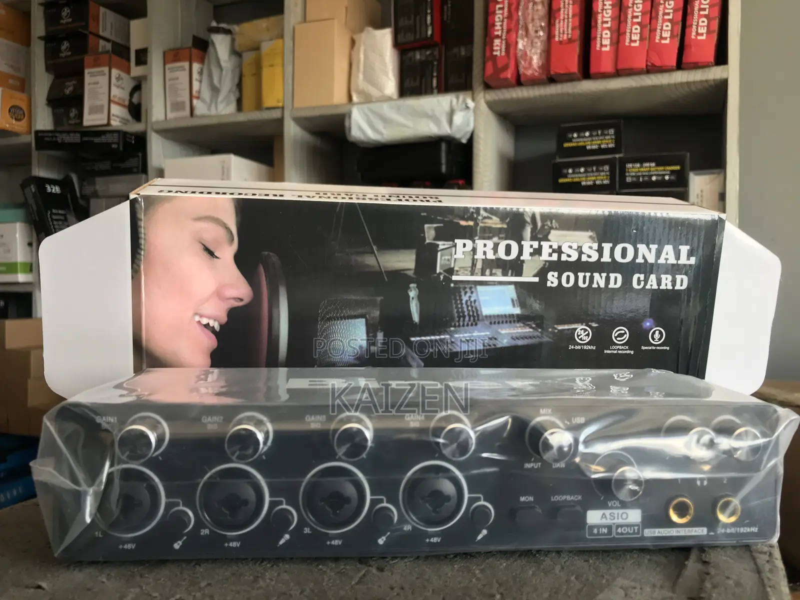 Biner Sound Card (4x4)