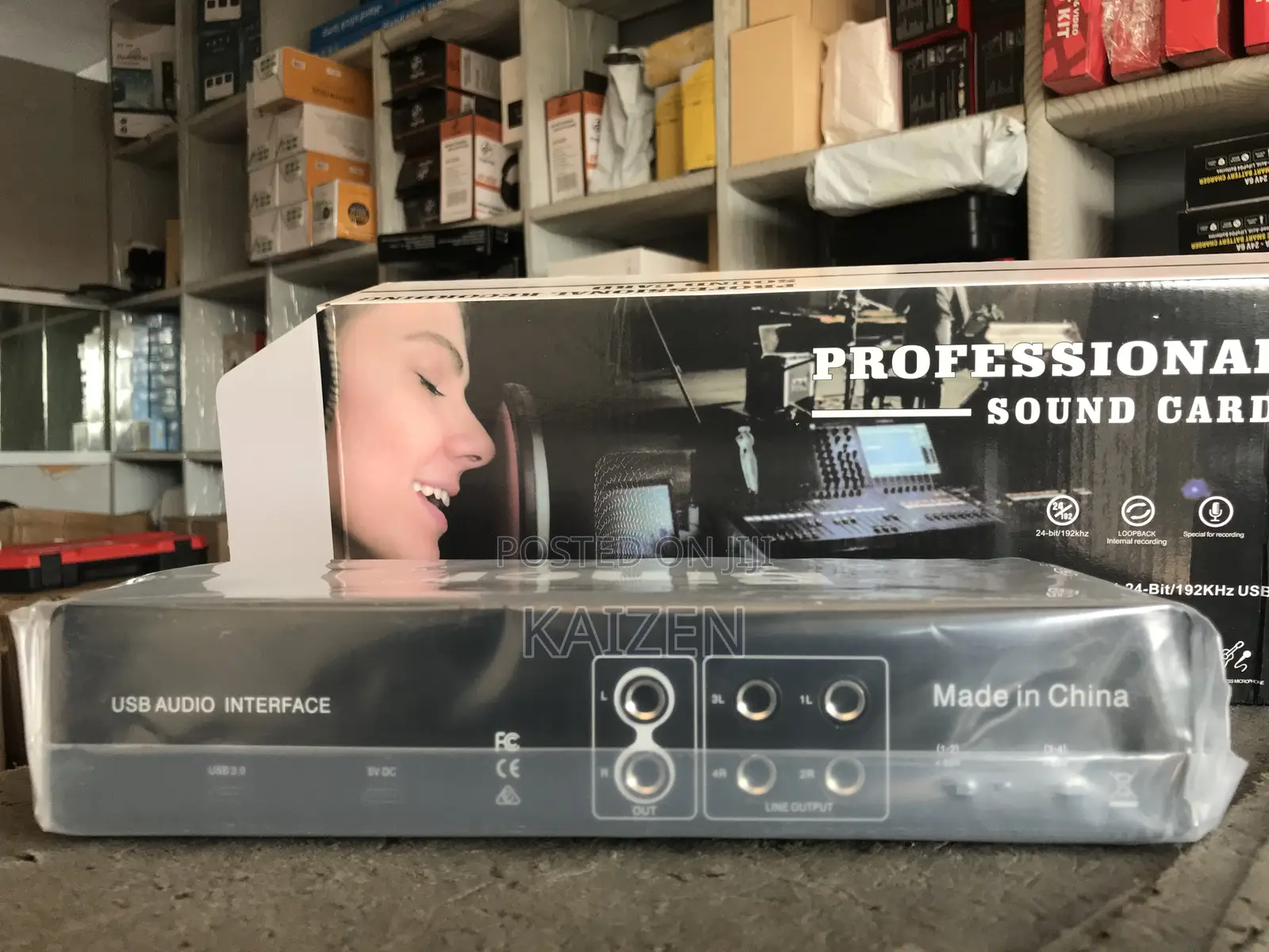Biner Sound Card (4x4)