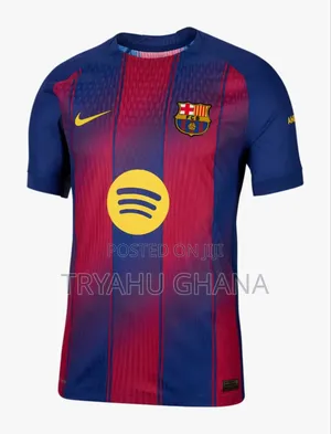 Ghana Fans’ Favorite Barcelona 2025/26 Home Jerseys – Tryahu Boutique