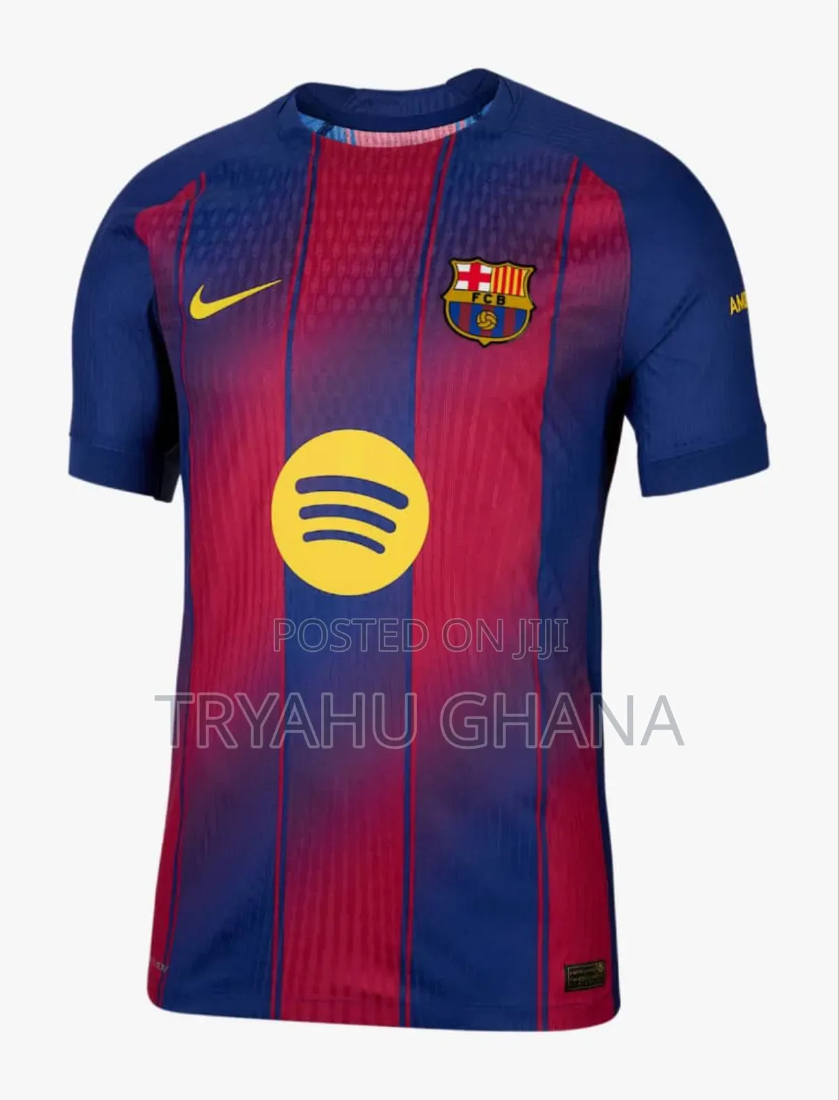 Ghana Fans’ Favorite Barcelona 2025/26 Home Jerseys – Tryahu Boutique