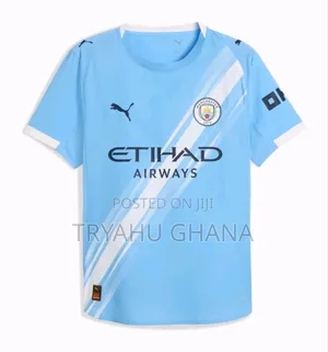 Shop Manchester City 2025/26 Home Jerseys – Only At Tryahu Ghana
