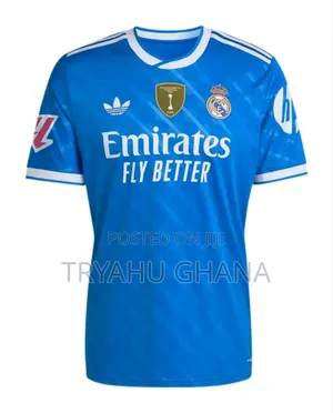 Quality And Affordable Real Madrid Blue Jersey 2025/26 - Shop Now