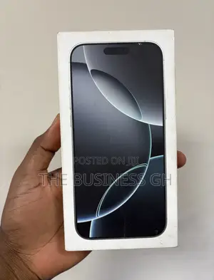 New Apple iPhone 16 Pro Max 256 GB Black