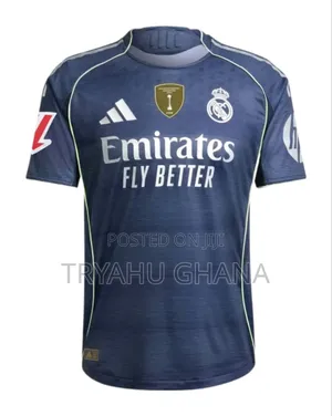 2025/26 Real Madrid Authentic Jersey - Available And Affordable