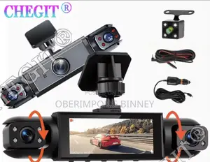 Dash Cam Dashcam 4 Way( 4 Views at the Same Time