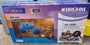 Bruhm 55-Inch Vidaa Qled Uhd Smart Tv