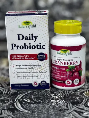 Nature's Field Daily Probiotic Cranberry Maximum Strength