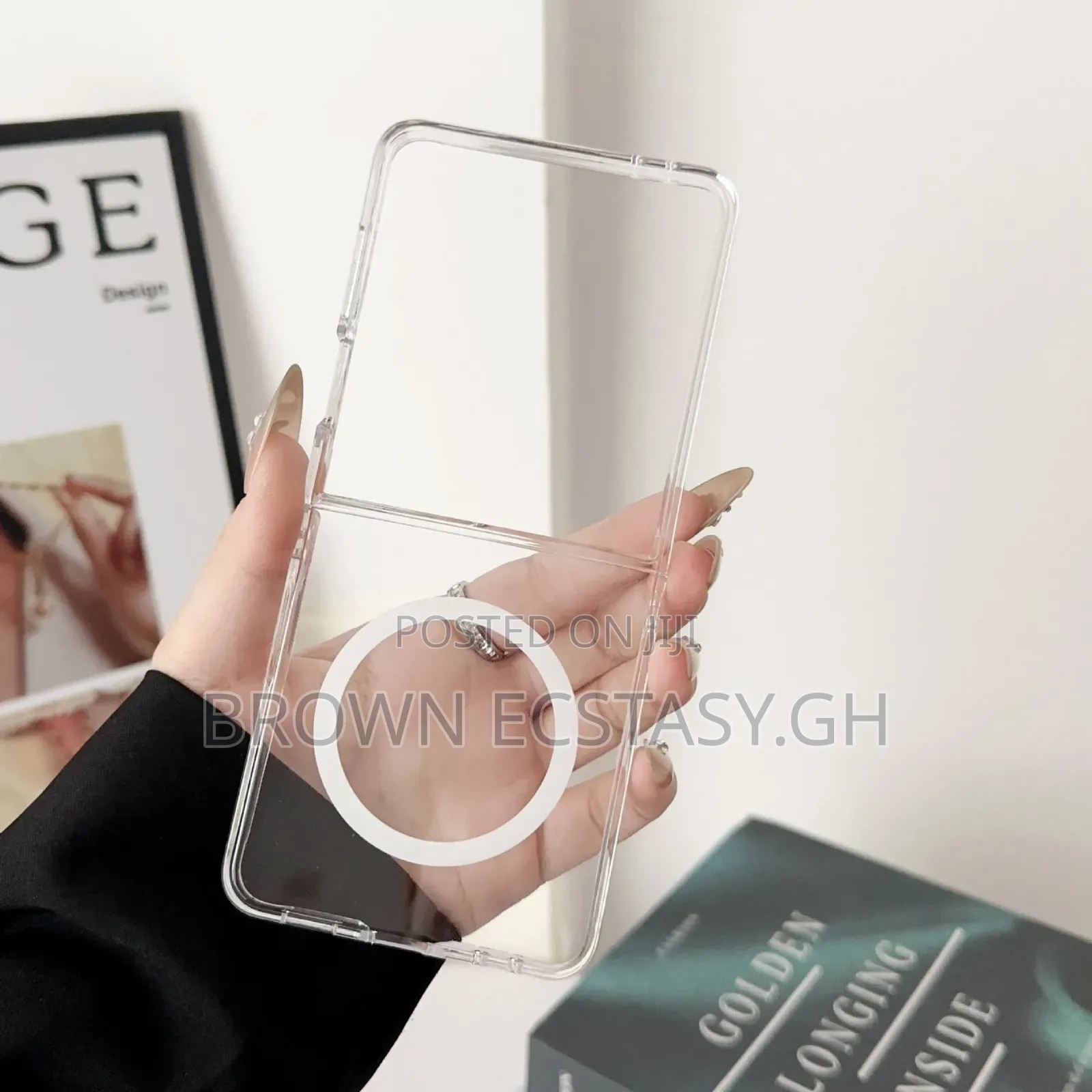 Galaxy Z Flip 3/4/5/6/7 Transparent Case